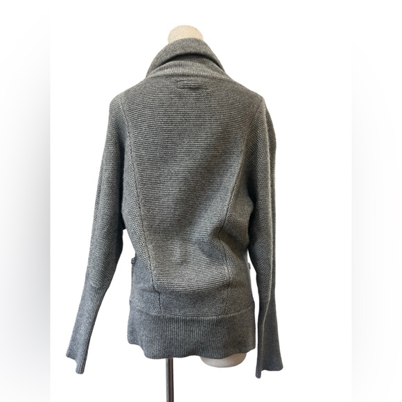 Rag & Bone   cashmere grey cardigan sweater - Picture 2 of 6